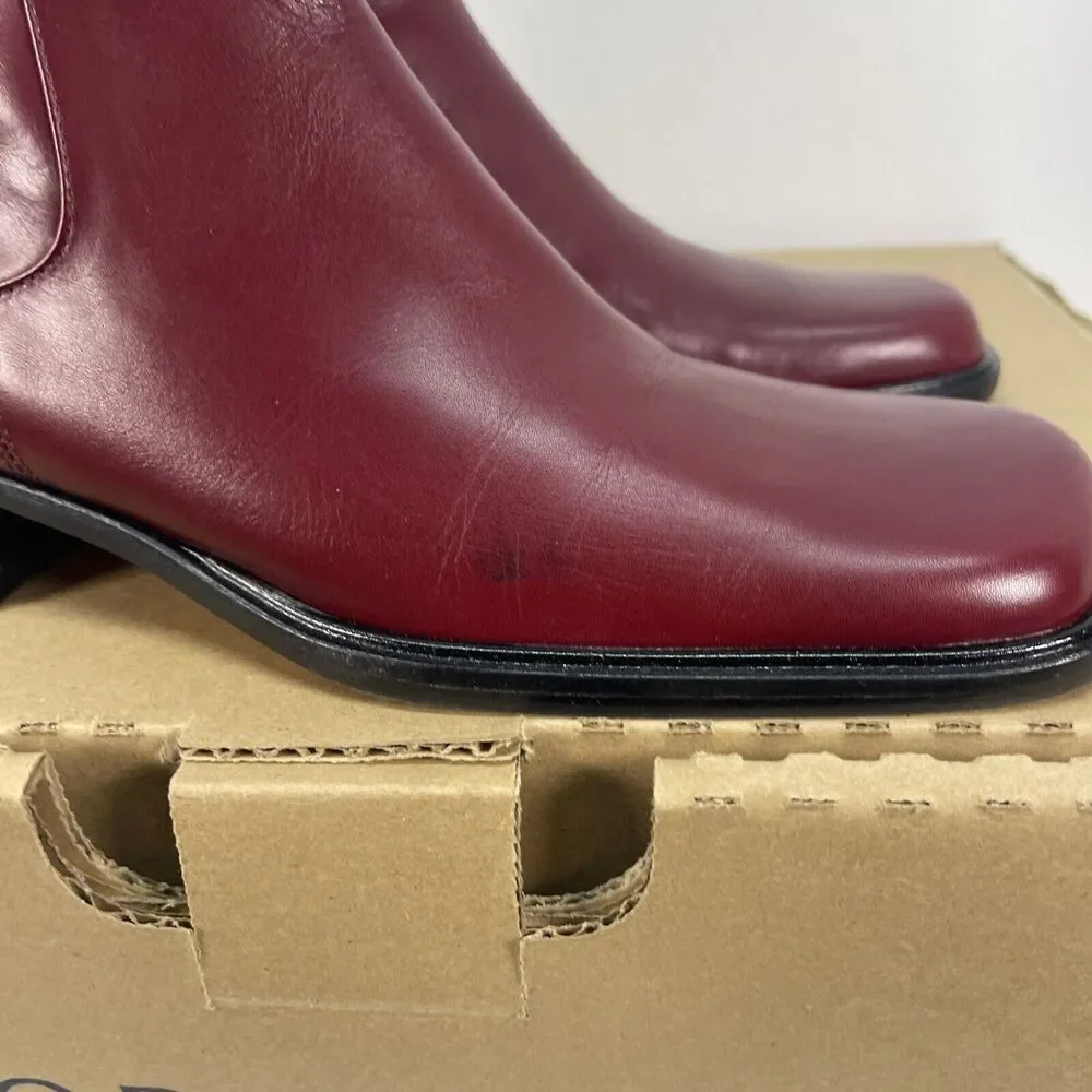 Vero Cuoio Nickels Italy Leather Boots Women’s 7.5N